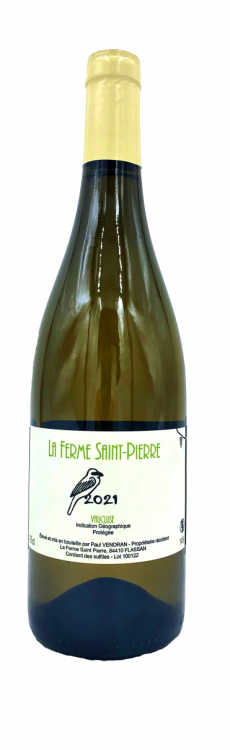 Vaucluse, La Ferme Saint-Pierre White Organic - 2021